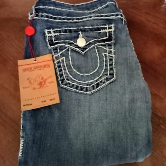 True Religion Super T Bootcut Rope Stitch Style 584T7 NWT SIZE 31 - Picture 6 of 9